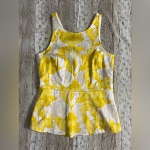 Banana Republic Peplum Top Size 0 NWOT